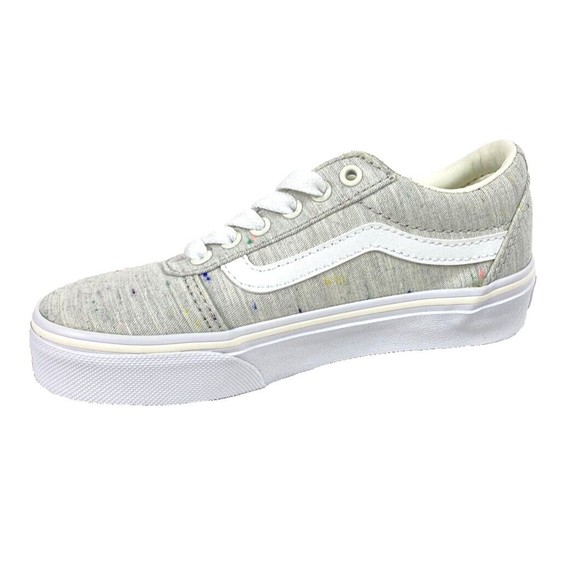 Vans Ward Speckle Gray Skate Shoes Girls Size 11 Lace up Brand New in Box - Picture 8 of 13